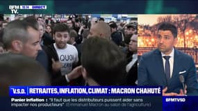 Macron interpellé par des militants écolos - 25/02