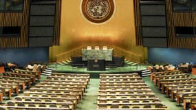 Salle de l'Assemblée Générale de l'ONU, (Photo d'illustration) 