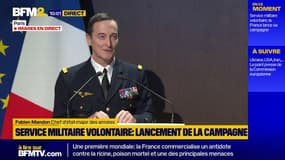 La jeunesse âgée de 18 à 25 ans participera "à la protection de notre pays, dans un environnement incertain", estime le chef d'état-major des armées