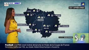 Météo: la canicule persiste ce lundi en Ile-de-France avec 36°C à Paris, des orages pourraient éclater en fin de journée