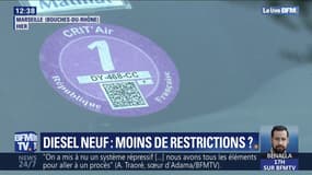 Les véhicules diesel vont-ils bénéficier de la vignette CRIT’Air 1?