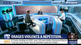 Orages violents à répétition