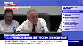 "Ces rapatriements commenceront demain": François Bayrou annonce le soutien de l'État pour le rapatriement des Mahorais retenus hors de France