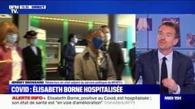 Covid-19: la ministre du Travail Élisabeth Borne hospitalisée, son entourage assure que son état est "en voie d'amélioration"