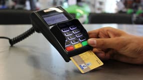 Un paiement par carte bancaire (Illustration).