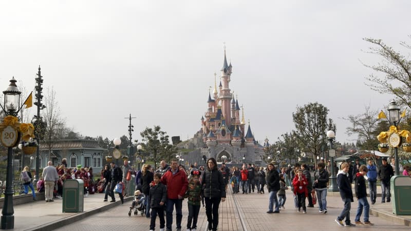 Euro Disney a vu le nombre de ses visiteurs passer de 16 millions en 2012 à 14 millions en 2014