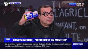 Richard Ramos (député MoDem): "Michel-Édouard Leclerc est un menteur (...) qu'il ne nous dise pas qu'il veut sauver la paysannerie française"