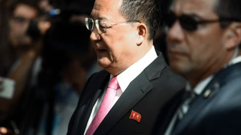 Le chef de la diplomatie nord-coréenne en visite en Chine ce mardi.
