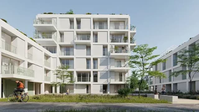 Le bâtiment évolutif conçu par Arkéa Flex à Tours. Le bâtiment évolutif conçu par Arkéa Flex à Tours.