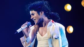 Jafaar Jackson dans la peau de Michael Jackson dans le biopic d'Antoine Fuqa sur le roi de la pop, prévu en salles en avril 2025.