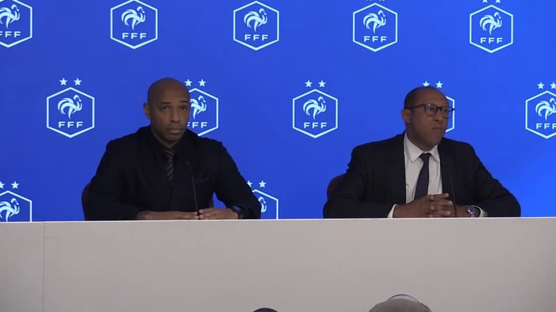 Suivez en direct la présentation de Thierry Henry comme nouveau sélectionneur de l'équipe de France Espoirs