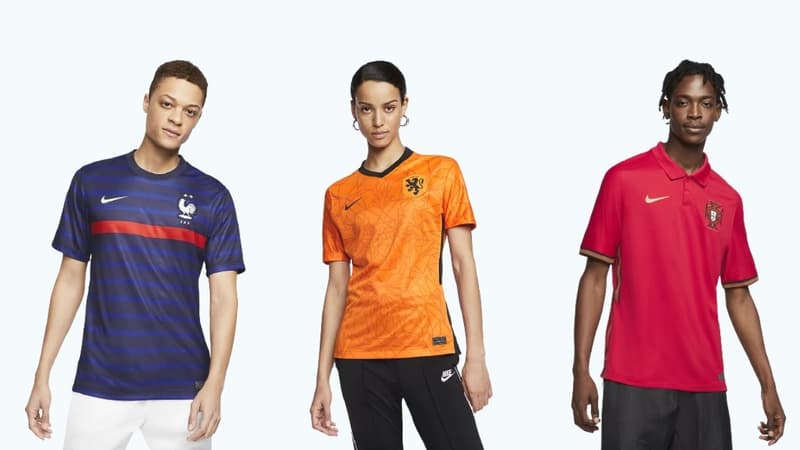Euro 2021 : découvrez les maillots de football Nike à l'occasion de la compétition européenne