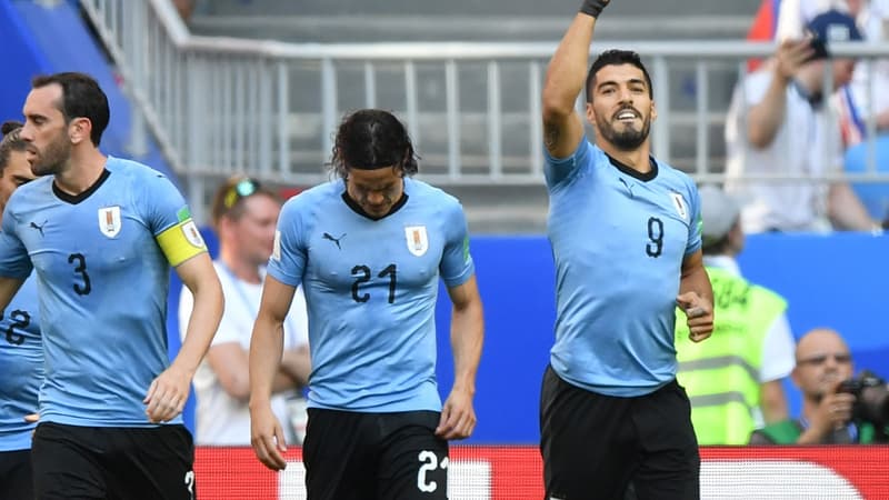 Suarez, premier buteur