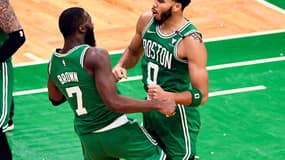 J. Brown &amp; J. Tatum - Boston 
