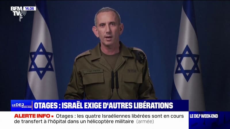 Israël demande la libération des otages civiles encore retenues dans la bande de Gaza