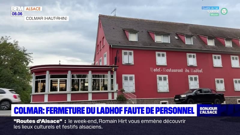 Colmar: le restaurant du Ladhof ferme ses portes faute de personnel