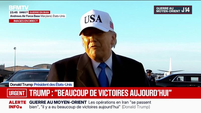 "Le régime iranien est en train de tomber", déclare Donald Trump