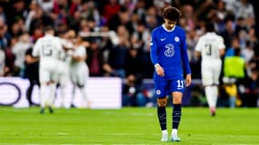 João Félix, impuissant avec Chelsea contre le Real Madrid, le 12 avril 2023.