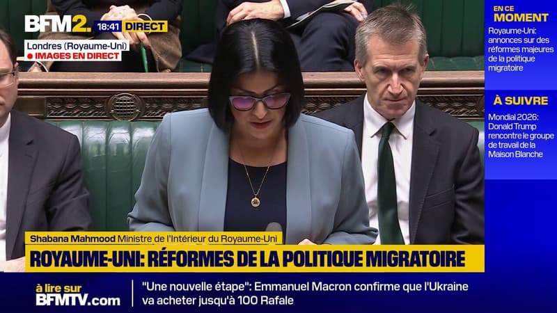 Immigration au Royaume-Uni: la ministre de l'Intérieur pointe une "générosité" du système