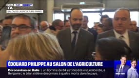 Édouard Philippe s'offre un bain de foule dans les allées du salon de l'agriculture 