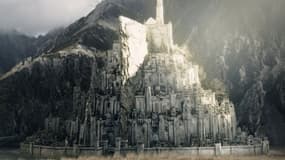 Vue du projet de ville de Minas Tirith