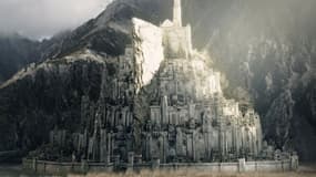 Vue du projet de ville de Minas Tirith