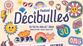 La 30ème édition du festival Décibulles aura lieu les 12, 13 et 14 juillet 2024.