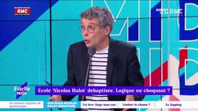 Ecole "Nicolas Hulot" débaptisée. Logique ou choquant ? "On ne donne pas un nom de people à une école !" rétorque Thierry Moreau.