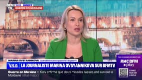 Marina Ovsyannikova: "On nous a dit dès le premier jour qu'il ne fallait pas dire 'guerre' mais 'opération spéciale"