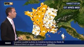 La météo pour ce lundi 23 novembre 2015