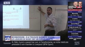 Reconversion : A la Toulouse Business School, les joueurs de rugby ont un cursus adapté 