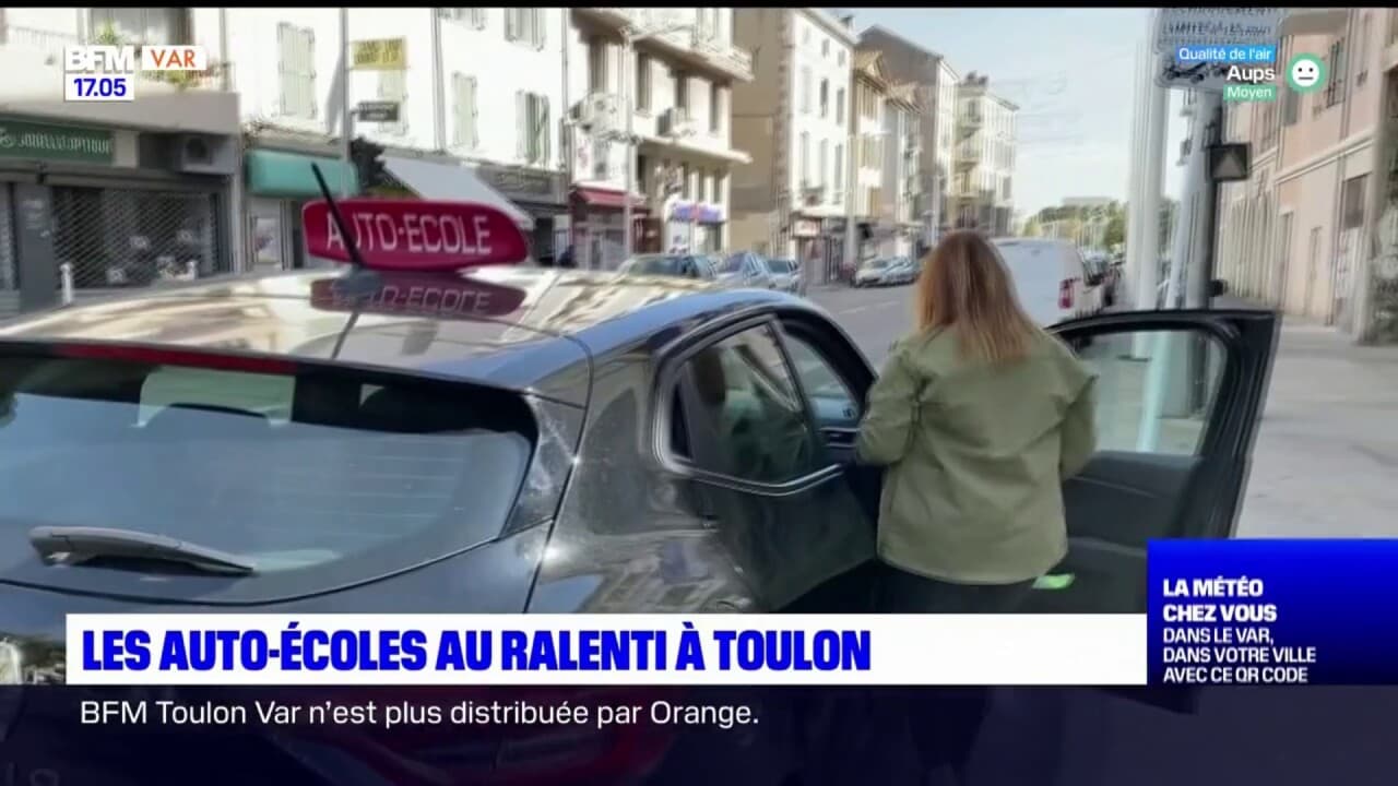 Toulon les autoécoles fonctionnent au ralenti