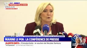 Marine Le Pen: "Un fossé se creuse entre les citoyens et leurs institutions"