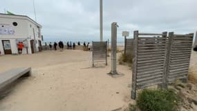 Douche de plage à Wissant