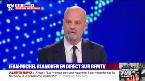 Attaque au couteau à Arras: Jean-Michel Blanquer (ancien Ministre de l’Éducation Nationale) rend hommage à un professeur "tué par la haine du terrorisme islamiste"