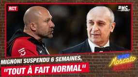 RC Toulon : Mignoni suspendu 6 semaines, "tout à fait normal" estime Saint-André