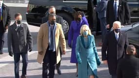 Eugene Goodmans en compagnie de Kamala Harris