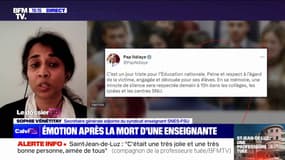 Saint-Jean-de Luz: "Il faudra passer aux actes" estime Sophie Vénétitay du syndicat enseignant SNES-FSU