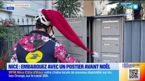 Nice: en immersion avec un postier avant Noël