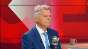 Le patron du Parti communiste français Fabien Roussel sur BFMTV-RMC le 26 août 2024