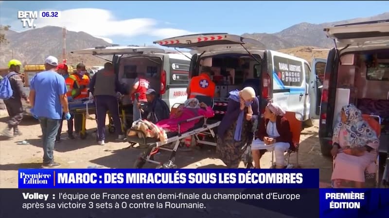 Des miraculés du séisme au Maroc retrouvés sous les décombres, dans le village de Talat N'Yaaqoub
