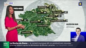 Météo: un vendredi ensoleillé, des températures très chaudes, jusqu'à 32°C à Manosque et 30°C à Gap
