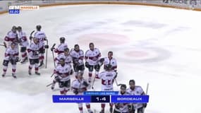 Ligue Magnus: les Spartiates de Marseille s'inclinent face à Bordeaux