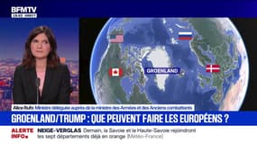 Groenland: "Il n'y a pas de scénarios dans lequel un État membre de l'OTAN viole la souveraineté d'un autre État membre", affirme Alice Rufo, ministre déléguée des Armées