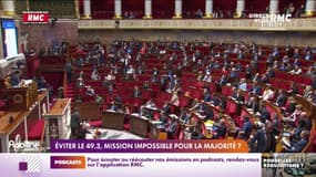 Eviter le 49.3, mission impossible pour la majorité?