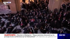 Retraites: des avocats lancent un sit-in au palais de Justice de Paris