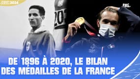 Jeux Olympiques : De 1896 à 2020, l'évolution du total des médailles de la France