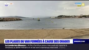 Toulon: les plages du Mourillon fermées à cause des orages