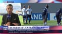 Les Bleus sont à l'entraînement au lendemain de France-Argentine