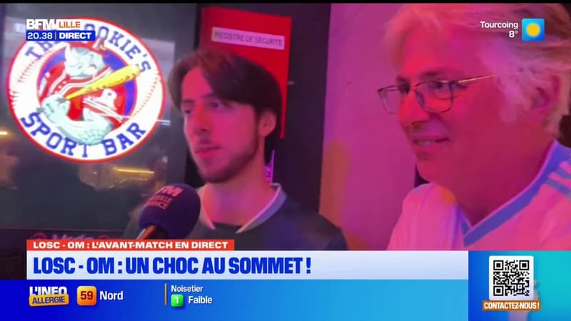 Losc-OM: même depuis le Vieux-Port, les Marseillais supportent leur équipe